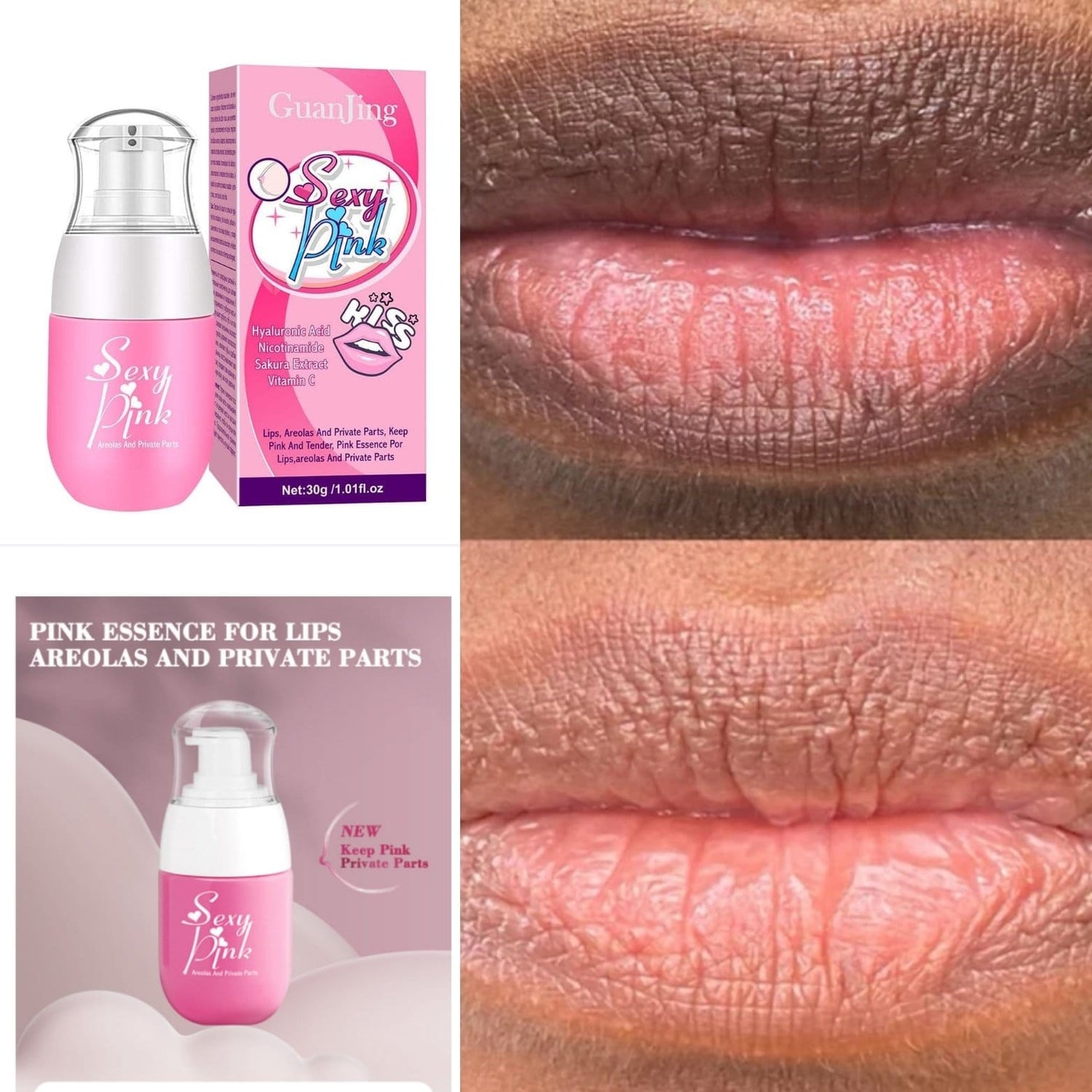 Lips &amp; Intimate Areas Glow Enhancer