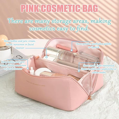 Leather Makeup pouch