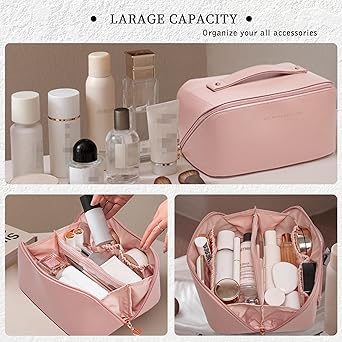 Leather Makeup pouch